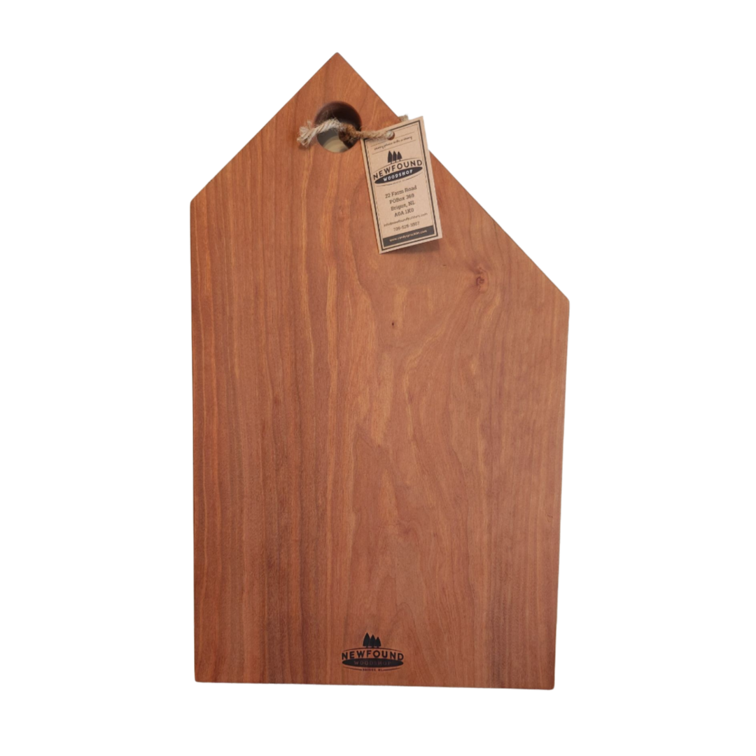 Salt Box House Shaped Wooden Board