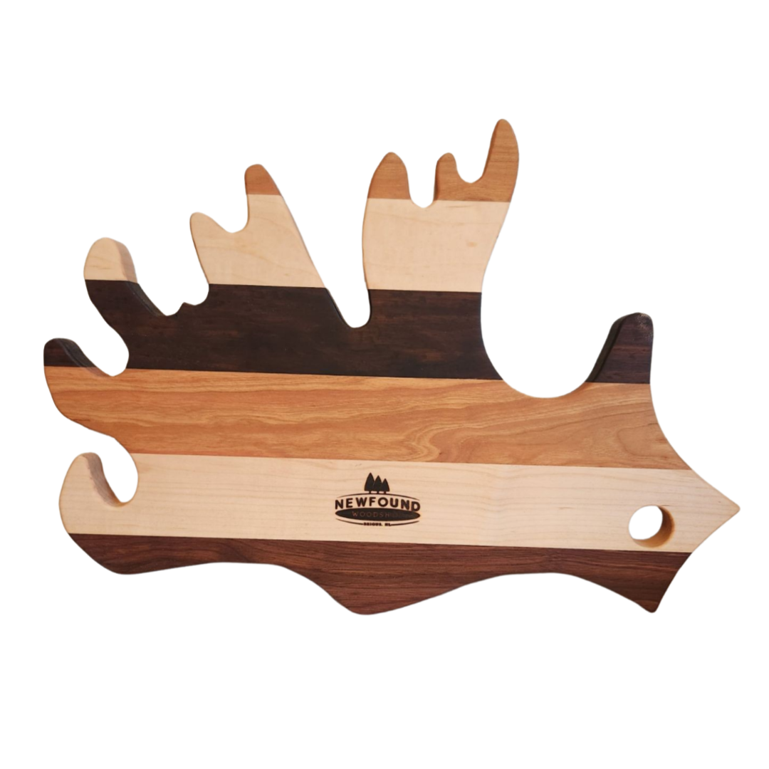Antler Wooden Board