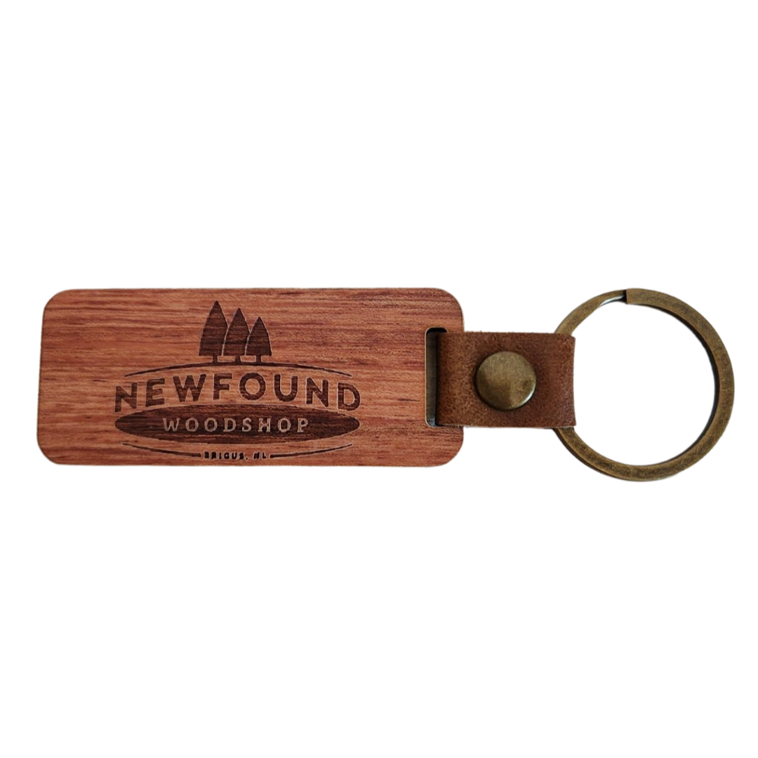 Newfound Woodshop Keychain