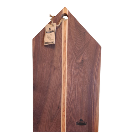 Salt Box House Shaped Wooden Board